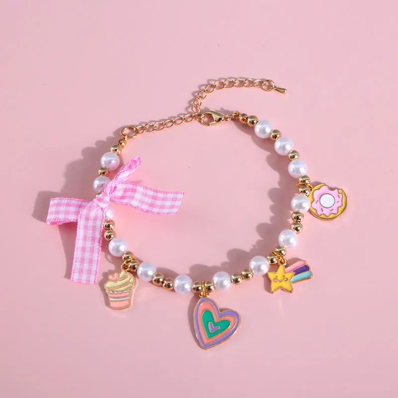 Cute Adjustable Cat Dog Rabbit Birthday Collar Necklace