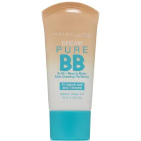 MAYBELLINE - Dream Pure BB Cream Skin Clearing Perfector 120 Medium - 1 fl. oz. (30 ml)