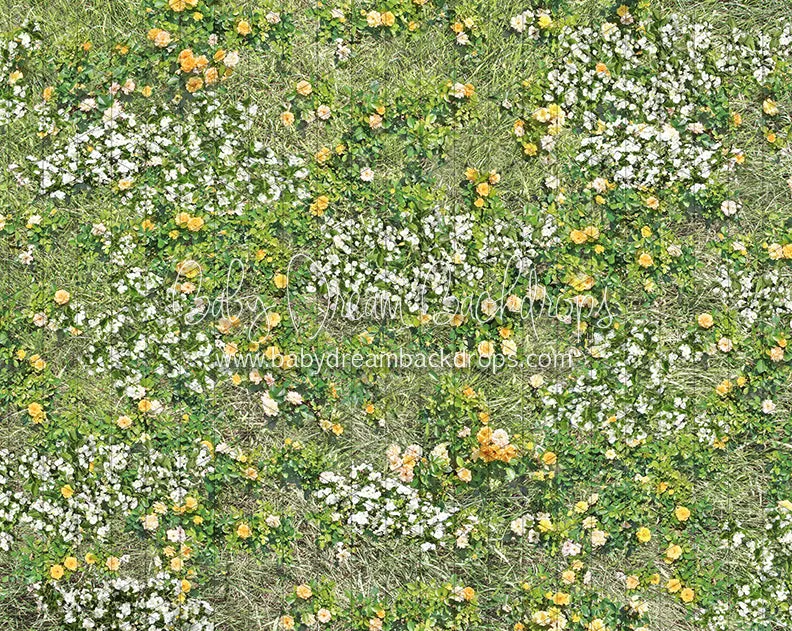 Simple Spring Meadow Floor Fabric Drop (CC)