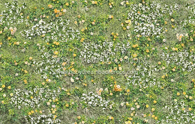 Simple Spring Meadow Floor Fabric Drop (CC)