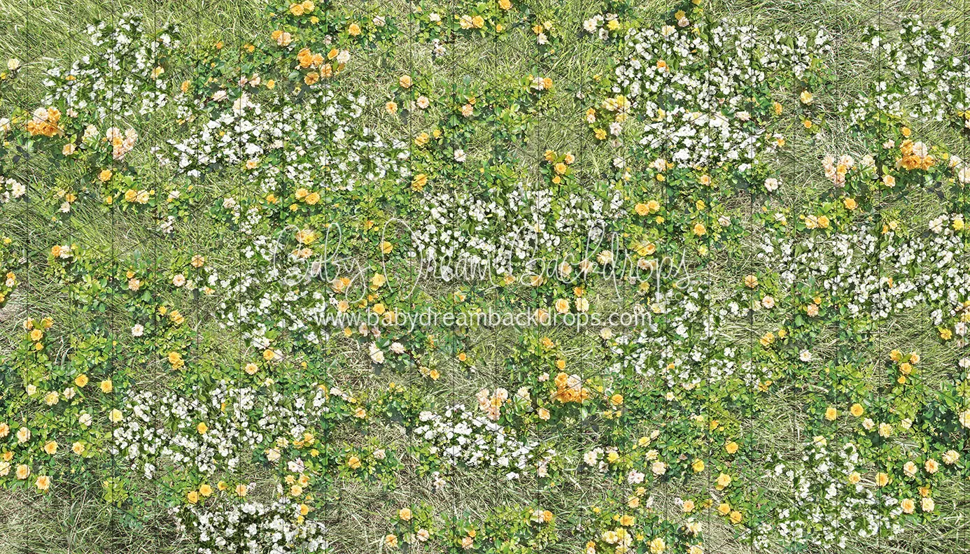 Simple Spring Meadow Floor Fabric Drop (CC)