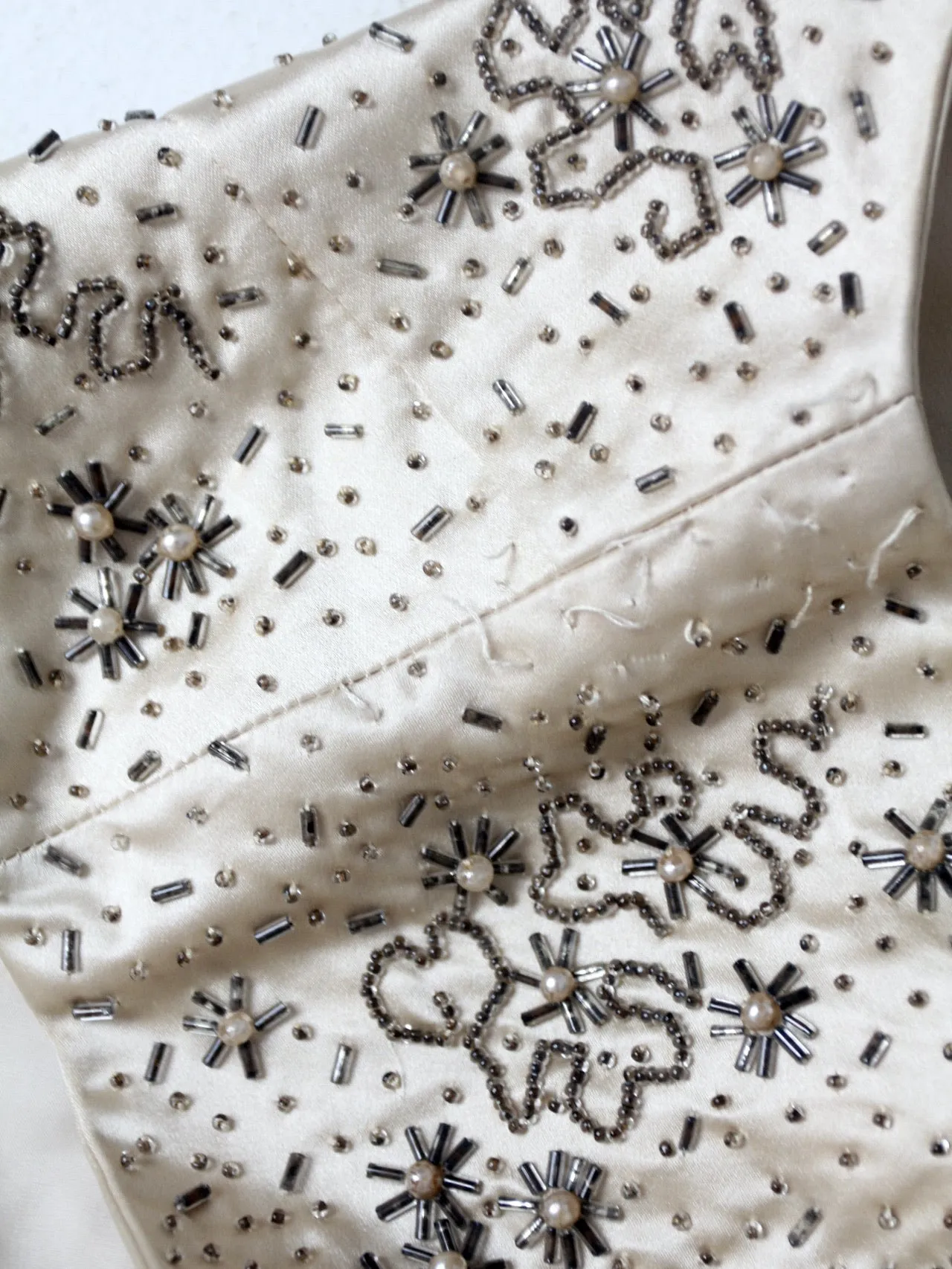 vintage 60s Dynasty beaded top