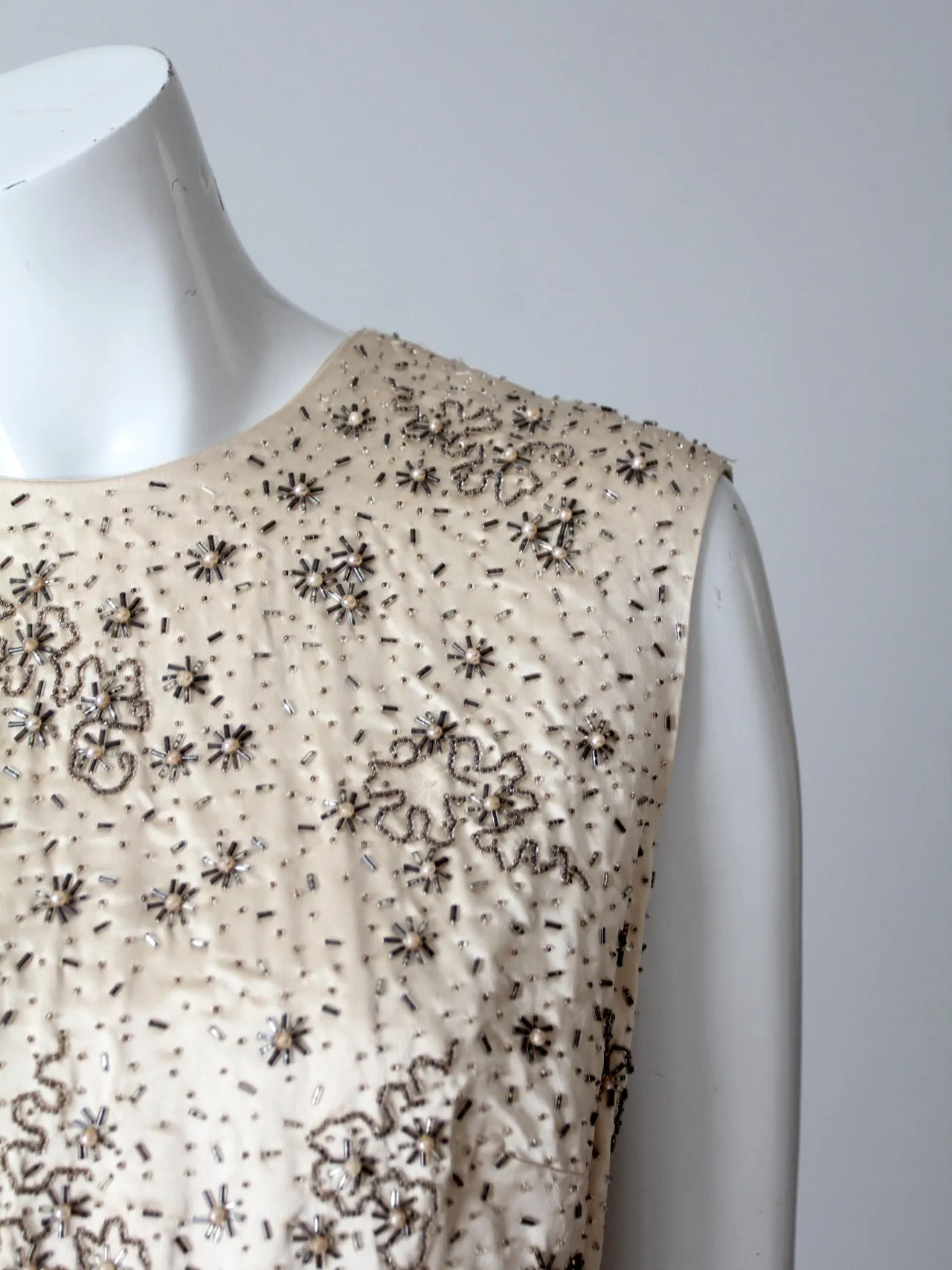 vintage 60s Dynasty beaded top