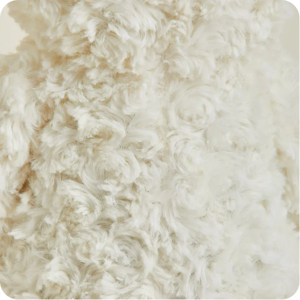 Warmies(R) Cream Curly Bear
