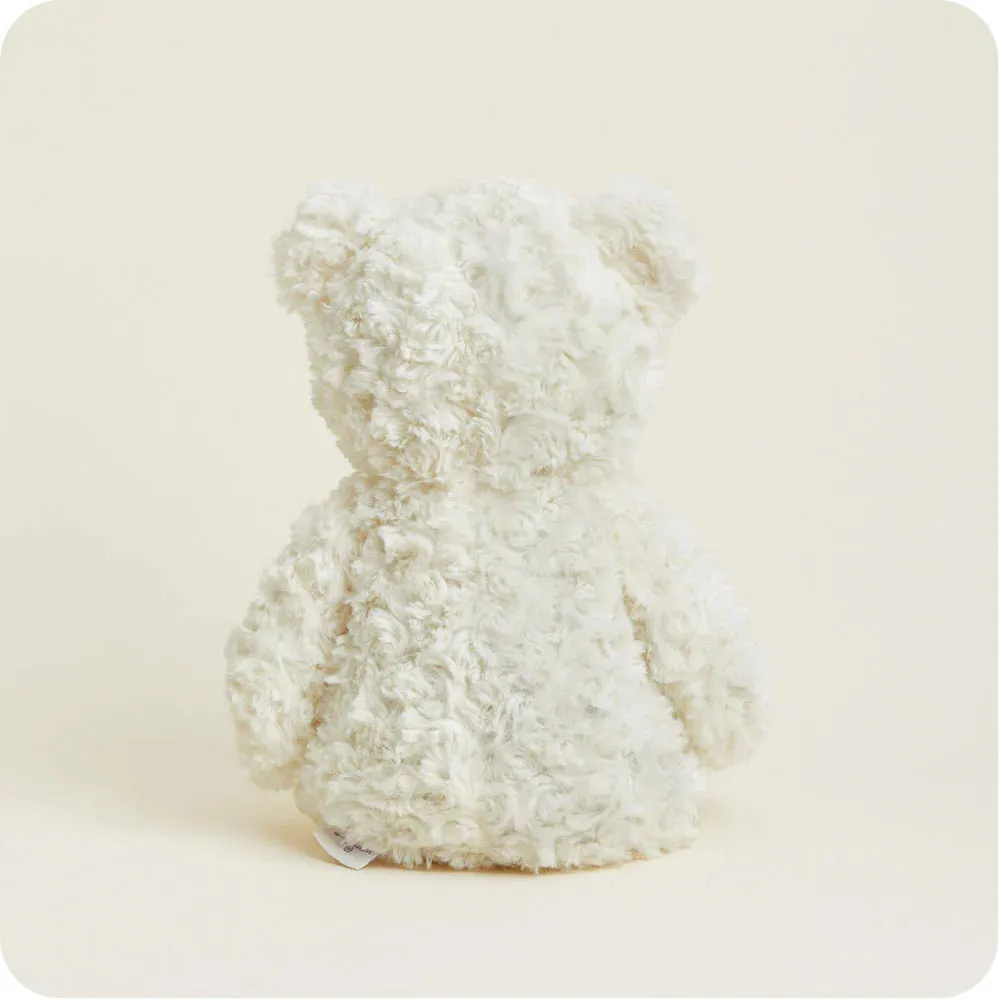 Warmies(R) Cream Curly Bear