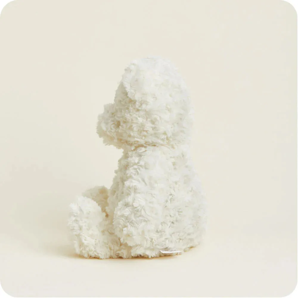 Warmies(R) Cream Curly Bear