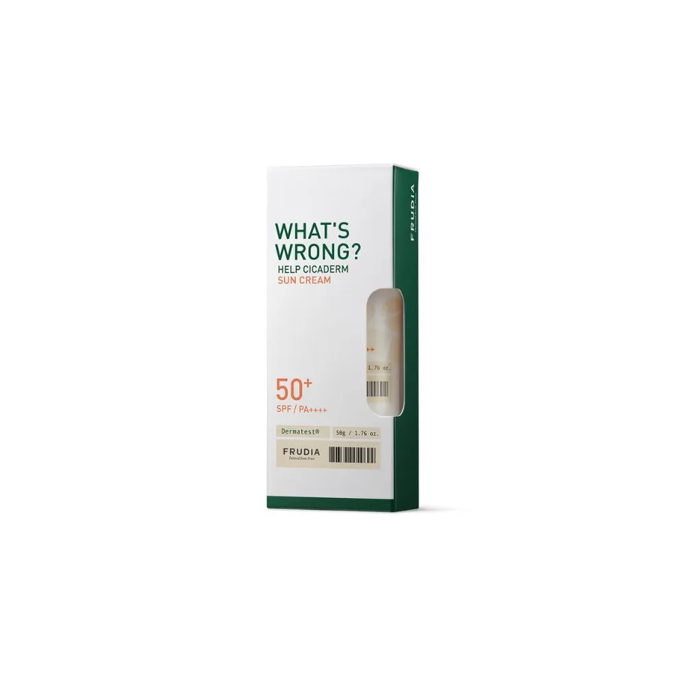 What's Wrong Help Cicaderm Sun Cream 50g